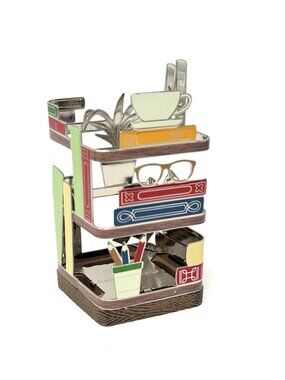 Bath & Body Works READING CORNER Foaming Soap Holder Book Club Decor
